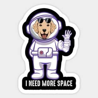 I Need More Space Sticker